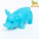 Brying toy "Little Pig" for dogs, 9 cm, blue