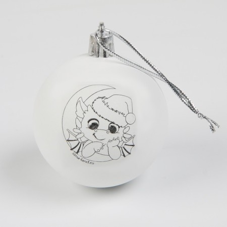 Set for creativity Christmas balls for coloring “Let dreams come true”, set 4 pcs-3