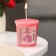 Aromatic candle "Peony", peony, 5x4.5 cm
