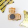 Magnet Polystone "Tigerok-Malysh on gold coins" MIX 6x2x5.5 cm