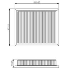 Air filter Totachi TA-1877