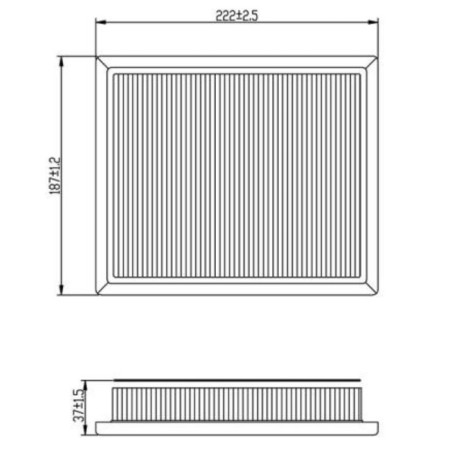 Air filter Totachi TA-1877