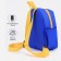 Baby backpack, lightning department, 2 side pockets, blue color
