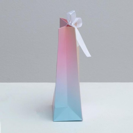 Gift package with a ribbon, packaging, "love", 13 x 23 x 7 cm-2