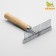 Wood comb-comb with a wooden handle, 13 x 9.5 cm