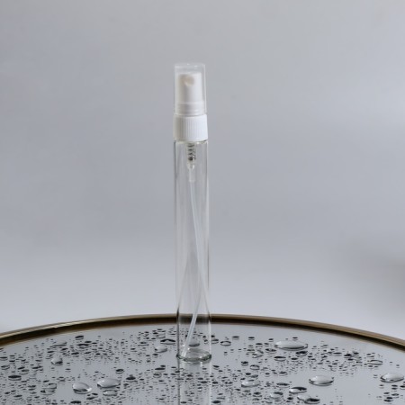 A bottle for storage, with a sprayer, 10 ml, packing - 5 pcs, white color-2