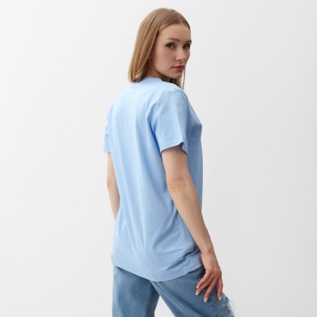 T -shirt female, blue color, size 46-3