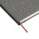 Leduced Diary A5, 96l, Lin, Holder for phone/tablet/handles, gray