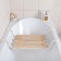 Classic bathtub seat, 4-row, removable