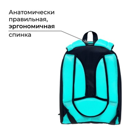 School backpack, 37 x 28 x 19 cm, Calligrata to "Robot"-2