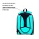 School backpack, 37 x 28 x 19 cm, Calligrata to "Robot"