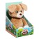 Soft toy "dog Mike", coffee color, 25 cm