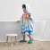 POPE-POPE CHILDREN TRANSTRY I "Sharks" 60x120 cm, 50% HL, 50% PE