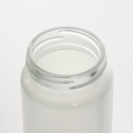 Water bottle, 400 ml, Master K, 19.4 x 6 cm, glass-2