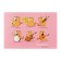Note for notes A5 16 sheets on the paper clip "Music cats", cover offset paper