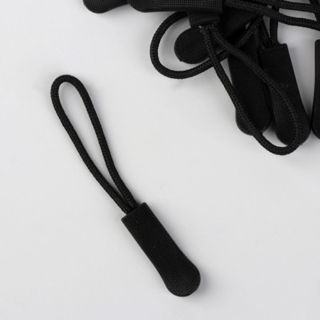 Poller for lightning, 2.5 cm, 6 × 0.8 cm, 10 pcs, black color-1