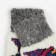 Noski children's woolen, white color, size 18