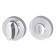 Rotary handle Armadillo WC-Bolt BK6/URB SP-8, color chromium