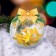 New Year's set for creativity. Christmas ball of the “Bright New Year” with wishes