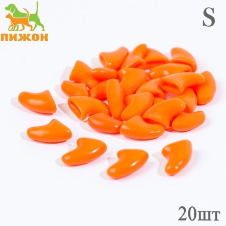 Falled claws "Antizarars", size S, orange