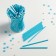 Sticks for cakes, 10 × 0.3 cm, 100 pcs, blue color