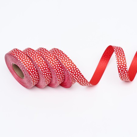 Amore tape for decor and gifts, red, 2 cm x 45 m-2