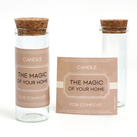 Candle flap with the “The Magic” sticker 8.5 x 3 cm-3