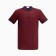 T -shirt male polo, burgundy color, size 52 (2xl)