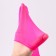 Kapron for dolls and flowers, set 4 pcs., Size 1 pc. - 45 × 6 cm, pink color