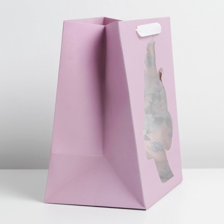 Gift package laminated with a plastic window, packaging, Lily, 30.5 x 25 x 17.5 cm-5
