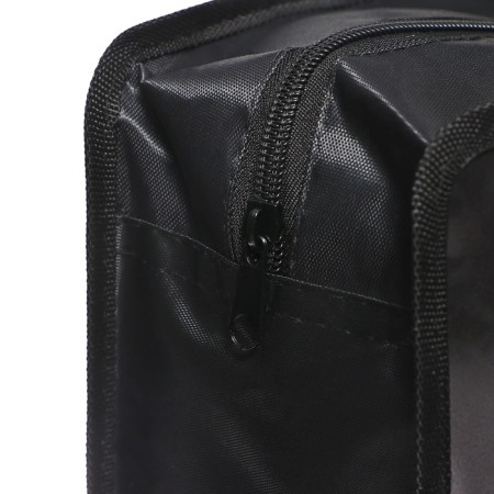 Folder with A4 handles, 335 x 260 x 100 mm, plastic, pens-textiles, Devente Superior, black-3