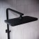 Shower system IDDIS Slide Sliblbti06, Push Control, Tropical Shower, Black
