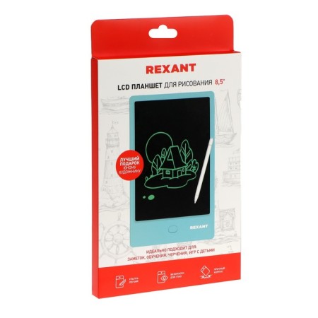 Rexant 70-5004, 8.5 ’’ protection tablet, erasure protection, blue-6