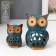 Ceramics "Two Blue Filin" Ceramics Set 2 pcs 7x5x5 10.5x7x8 cm