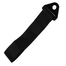 Loop towing cable, 25 × 5 cm, black