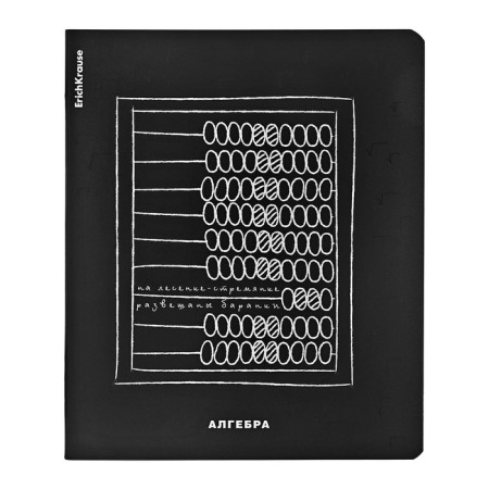 A set of subject notebooks 48 sheets, 12 pieces, Erichkrause "Ves in the root", plastic cover silk-screen covers, Blok Offset 100%, information block-13