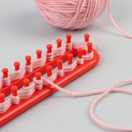 Set for knitting "Luma", 25/36/47/57 cm, needle and hook in the kit, color colorful color-3