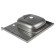 Kitchen sink "Vladiks", invoice, without siphon, 60x50 cm, left, stainless steel 0.4 mm