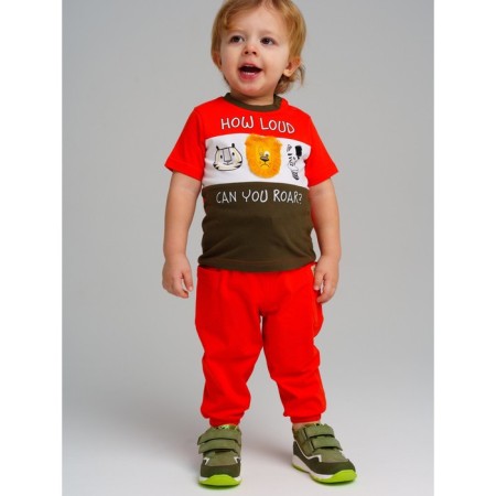 Pants for the boy PlayTode, height 86 cm, 2 pcs-7