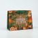 Craft vertical package “Happy New Year”, tangerines, MS 18 x 23 x 10 cm, New Year