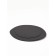 Peeling mittens, with a holder, d = 12 cm, black color