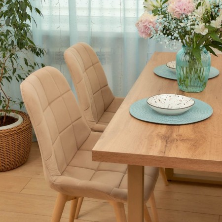 Dining chair Polini Home Verona SD, beige-natural color-13