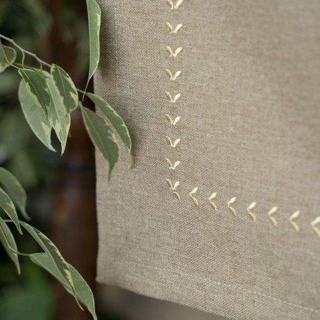Serving path "CONTA", size 50x140 cm, mustard color-2