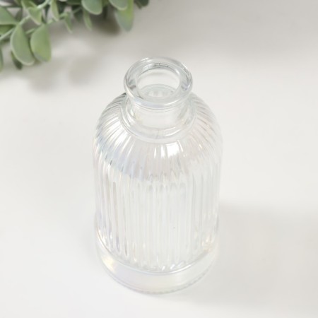 Diffusor for Essential oils "Vertical" 200 ml transparent mother -of -pearl 6.2x6.2x12.5 cm-1