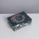 Folding Gift Box "New Year Botanika", 16.5 x 12.5 x 5 cm, New Year