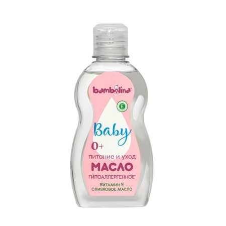 BAMBOLINA body oil for children with vitamin E, 250 ml