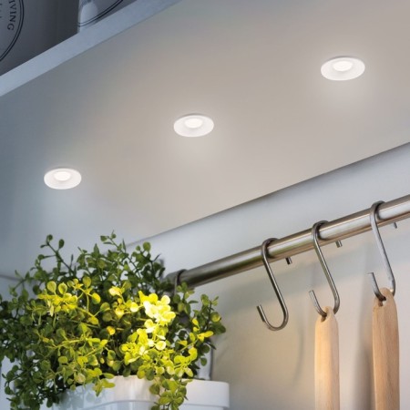Luminous LED built -in Elektrostandard, Plain R, 48x48x26 mm, 3W, LED, 240LM, 4200K, white color-2