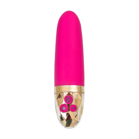 Vibrator Mystim Sleak Freak, 14.5 cm, silicone, red color-1