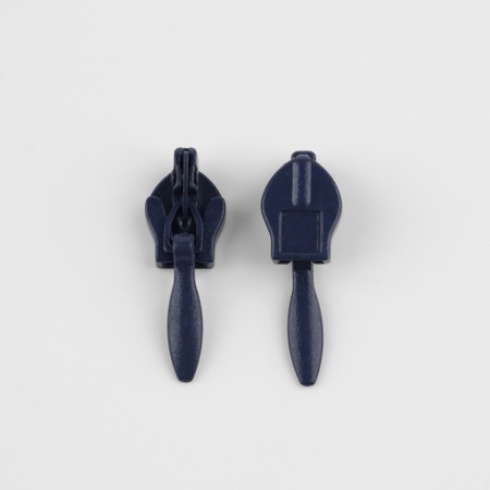 Automatic castle for a secret lightning, No. 3, 10 pcs, the color of the dark blue-1