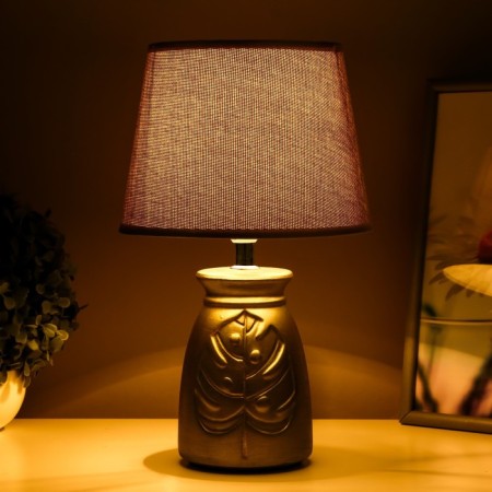 Table lamp 16882/1GR E14 40W gray 20x20x34 cm Risalux-2